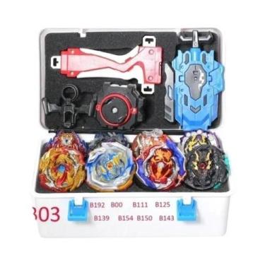 Imagem de Metal Fusion Burst Surge GT Toy Gyro Launcher Spinning Top Bey Blades 