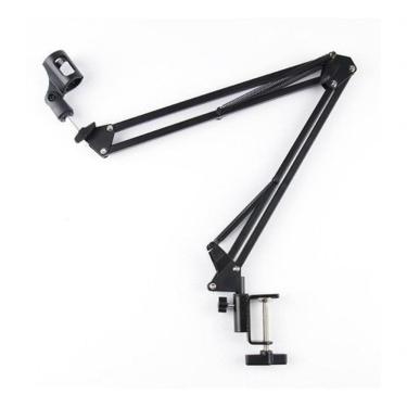 Imagem de Braço Suporte Pedestal De Mesa Articulado Para Microfones