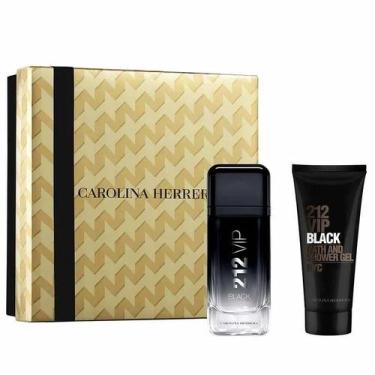Imagem de 212 Vip Black Carolina Herrera Edp 100Ml + Sg 100Ml