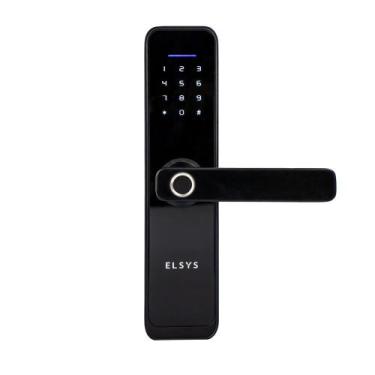 Imagem de Fechadura Digital Wi-Fi Elsys ESF-DE4000B Preto, Preto
