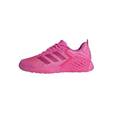 Imagem de adidas Tênis de treinamento feminino Dropset 3, Rosa lúcido/rosa lúcido/rosa lúcido, 36