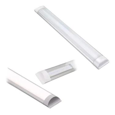 Imagem de Luminária Tubular Sobrepor Spot Led Linear 20W 60Cm Bra Frio - Yeshi