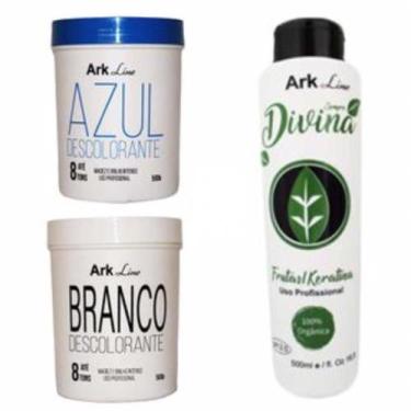 Imagem de Progressiva Sempre Divina e Pó Azul Ou Branco Arkline 500gr - Ark line