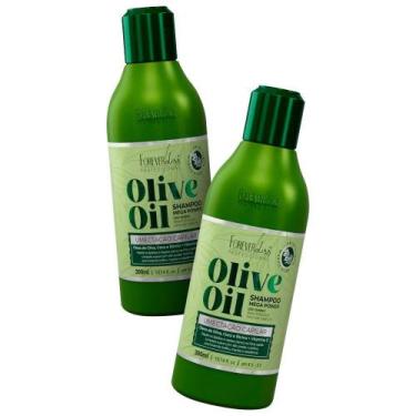 Imagem de Kit 02 Forever Liss Shampoo Umectação Olive Oil 300Ml