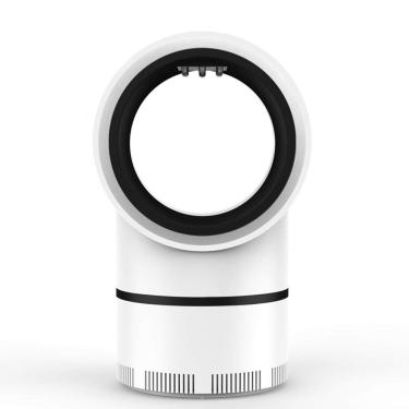 Imagem de Lâmpada Elétrica USB LED para Matar Mosquitos Repelente de com Controle Óptico Fluxo Giratório Luz Baixo Ruído Consumo Energia Portátil Fácil Limpar