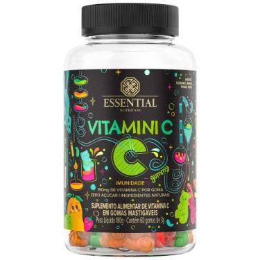 Imagem de Vitamini C Gummy (60 Gomas) Vit C Infantil - Essential Nutrition