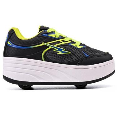 Imagem de Tênis Infantil Unissex Patins 4 Rodinhas Desmontáveis Conforto - MInip