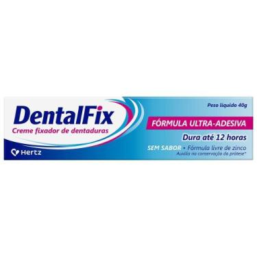 Imagem de Fixador Dentadura Dentalfix Sem Sabor Creme 40g