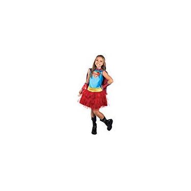 Imagem de Fantasia de tutu para meninas DC Comics Supergirl (pequeno) vermelho azul