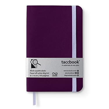 Imagem de Caderneta Quadriculada taccbook® Púrpura 9x14 Flex