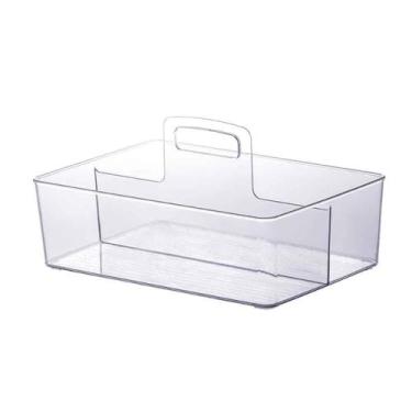 Imagem de Organizador Diamond Com Alça 33X22X18Cm Cristal - Paramount