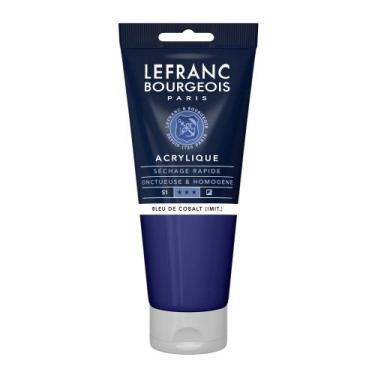 Imagem de Tinta Acrílica Lefranc & Bourgeois 200ml 064 Cobalt Blue Hue