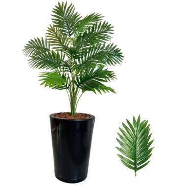 Imagem de Planta Palmeira Artificial Com Vaso Polietileno liso - FlorImp
