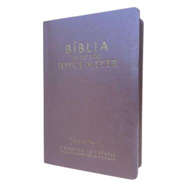 Imagem de Biblia Joyce Meyer Rosa de estudos Nvi - CENTRAL