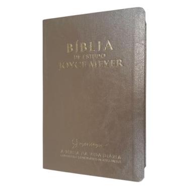 Imagem de Biblia Joyce Meyer Dourada de estudos Nvi - CENTRAL