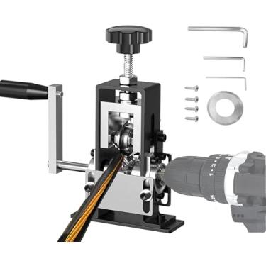 Imagem de ZMURED Máquina de Decapagem de Fios para Furadeira Elétrica, Decapador de Fios para Sobras de Cabos, Máquina de Decapagem de Fios de 0,04"-1", Ferramenta de Decapagem de Fios para (,)