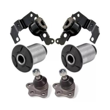 Imagem de Jogo 4 Buchas Bandeja + 2 Pivôs Fiat Palio Fire (2001-...) - Lisboa