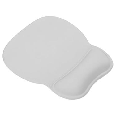 Imagem de PATIKIL Mouse pad de gel com descanso de pulso, mouse pad ergonômico confortável espuma viscoelástica base antiderrapante macia para computador, laptop, escritório, casa, cinza