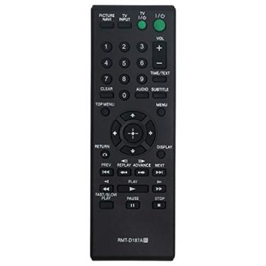 Imagem de Controle remoto substituído RMT-D187A RMT-D189P adequado para Sony CD Player DVP-SR500H DVP-SR401HP DVP-NS710H DVP-SR101P DVP-SR510P DVP-SR200P