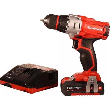Imagem de Furadeira E Parafusadeira De Impacto A Bateria Com Maleta Carregador E 1 Bateria 18v 1/2 TE-CD 18/2 LI Einhell Bivolt