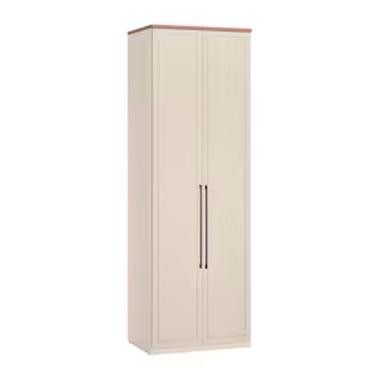 Imagem de Armário Modular Santos Andirá Toledo Areia 2 Portas Casal Areia Com Wood