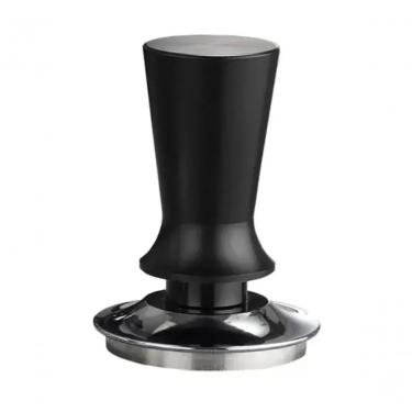 Imagem de Tamper Barista Com Mola Calibrado 53mm Aço Inoxidável Preto
