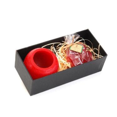 Imagem de Kit Luminária Bola com Velas Coração - Candella