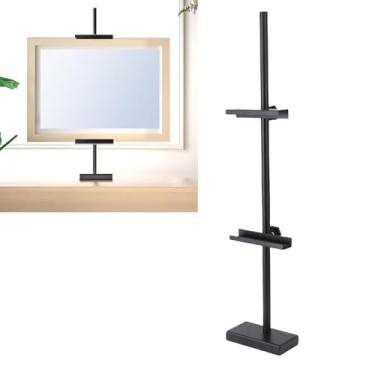 Imagem de Pssopp Suporte de Cavalete de Mesa Ajustável, Máximo de 29,7 Em Suporte de Moldura de Imagem para Obras de Arte Placas de Cartões de Tela de Tela