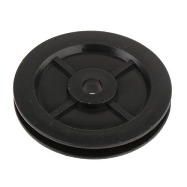 Imagem de menolana Acessório de polia para poste de vôlei, polia central de nylon de substituição, 3,15 polegadas para treinamento em competição ao ar livre em