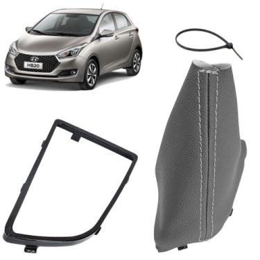 Imagem de Forro Coifa E Aro Suporte Interno Câmbio Automático Hb20 Unique 2016 Á