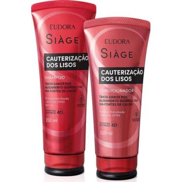 Imagem de Eudora Kit Siàge Cauterização dos Lisos: Shampoo 250ml + Condicionador