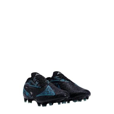 Imagem de Pirma Chuteiras de futebol estilo 3048 - Skin Gamer Legacy, Preto/Aqua, 39