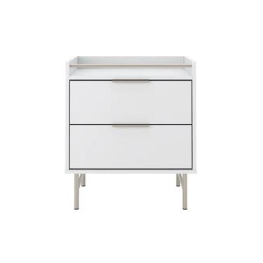 Imagem de Mesa de Cabeceira com 2 Gavetas Yves 53 cm