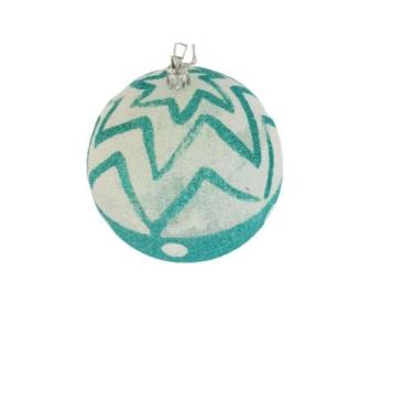 Imagem de Bolas De Natal Kit Com 2 Unid. 12cm Diâmetro - Carmella Presentes