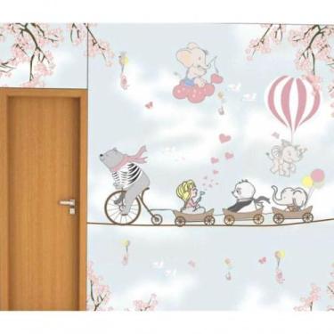 Imagem de Papel De Parede Viníl Auto Colante , Bichos 2,00x2,40 Mts - OUTRAS MAR