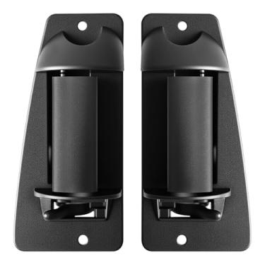 Imagem de FAERSI Maçaneta da porta da cabine estendida traseira esquerda do motorista e do lado direito do passageiro substituições para Silverado GMC Sierra 1500 2500 3500 1999-2007 Maçaneta externa da porta