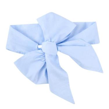 Imagem de Newborn Swaddle Sash Man Fai Sky 178x14 cm, algodão macio, azul