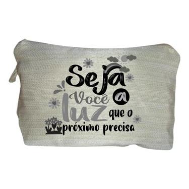 Imagem de Necessaire Personalizada Motivacional Presente Criativo - LARANJA E MI