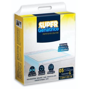 Imagem de Protetor de colchão descartável super geriatrico g - SUPER GERIÁTRICO