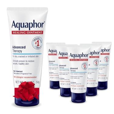Imagem de Aquaphor cura pomada - Pack of 6, protetor para Dry Cracked pele, as mãos secas, Tamanho Viagem - 1,75 onças Tubo