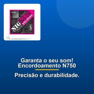 Imagem de Encordoamento Baixo 5 Cordas .045 N750