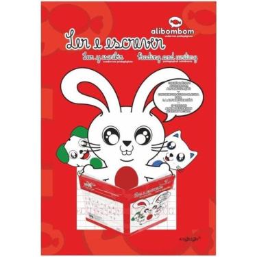 Imagem de Ler E Escrever Caderno Alibombom - Pautas Numeradas 123X
