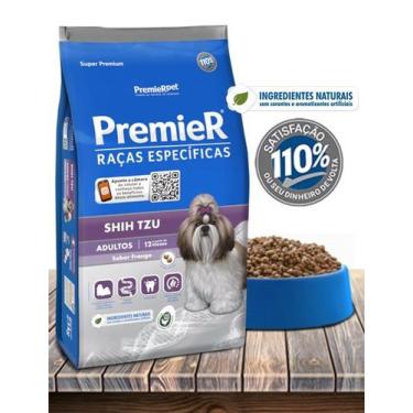 Imagem de Ração Seca PremieRPet Raças Específicas Shih Tzu para Cães Adultos - 1
