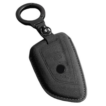 Imagem de Capa de couro para chave de carro compatível com BMW X1 X3 X4 X5 F15 X6 F16 G30 7 Series G11 F48 F39 520 525 f30 118i 218i 320i Chaveiro(A1)