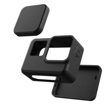 Imagem de Capa de Silicone para Insta360 Ace + Tampa Lente e Display - Telesin