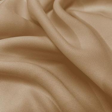 Imagem de Tecido Crepe Georgete 1mt x 1,4m - Impacto tecidos, Bege
