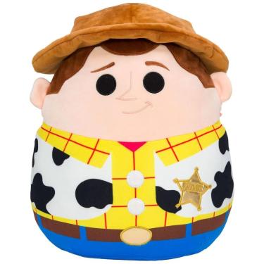Imagem de Pelúcia Woody de 35 cm Colecionável e Super Macio para Crianças, Squishmallows SQK0309, Marrom