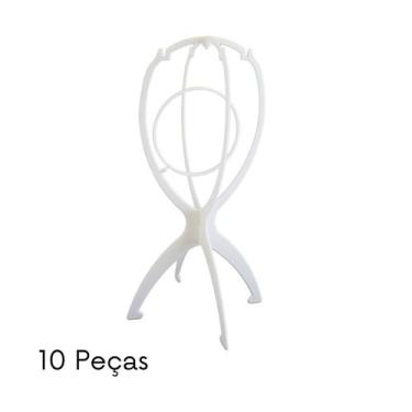 Imagem de Kit 10 Suportes Peruca Wigs e Laces - Central dos Cabelos