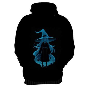 Imagem de Blusa de Frio Bruxa Halloween Azul Festa 7 - Kasubeck Store, Inf 08