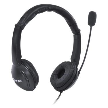Imagem de Fone Ouvido Headset Corp Usb Microfone Preto Vk390